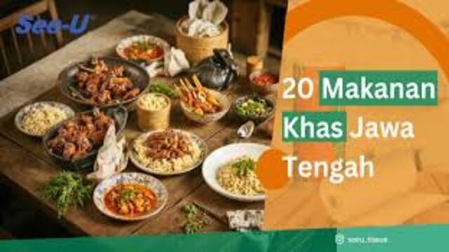 20 Makanan Khas Jawa Tengah